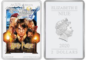 2 доллара 2020 года Гарри Поттер и Философский камень