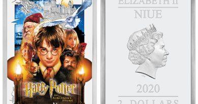 2 доллара 2020 года Гарри Поттер и Философский камень