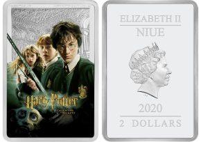2 доллара 2020 года Гарри Поттер и Тайная комната