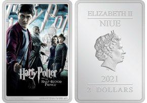2 доллара 2021 года Гарри Поттер и Принц-полукровка