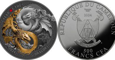 500 франков 2024 года Год Дракона