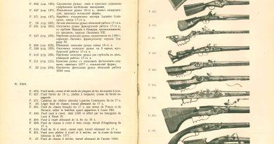 Альбом изображений выдающихся предметов из собрания оружия 1908 г.