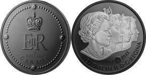 20 долларов 2022 года Герб королевы Елизаветы II