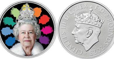 2 фунта стерлингов 2023 года королева Елизавета II
