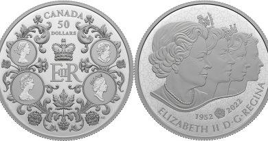 50 долларов 2023 года Королева Елизавета II