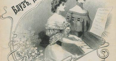 Альбом осенних и зимних блуз, корсажей, матине и др. 1903 года