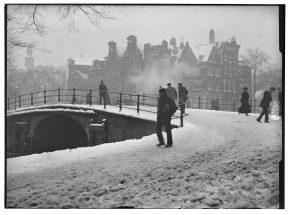 Зимний Амстердам 1910-е годы