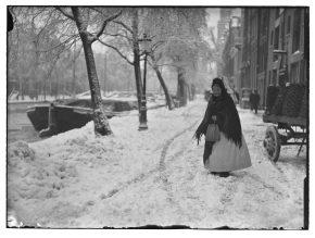 Зимний Амстердам 1910-е годы