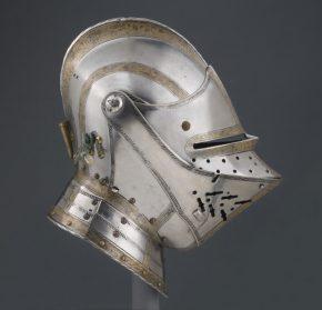 Рыцарские шлемы XVI века