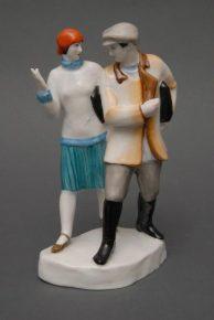 Фарфоровые статуэтки работы скульптора Натальи Данько 1920-1930-е годы