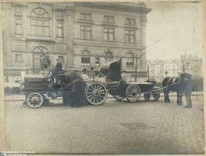 Мусороуборочные и поливальные машины Антверпена, Бельгия 1913 год