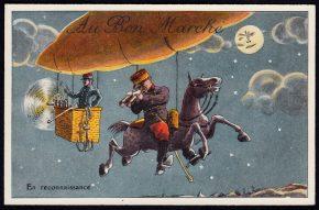 Рекламные карточки из серии «2000 год» 1908 год