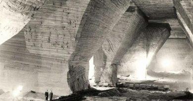 Заброшенная соляная шахта 1933 год