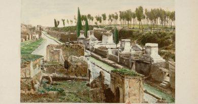 Раскрашенные фотографии Помпеи, Италия 1870-е годы