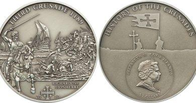 5 долларов 2010 года Третий крестовый поход (1189-1192)