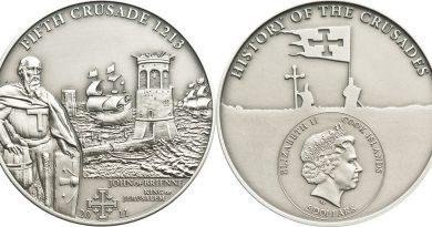 5 долларов 2011 года Пятый крестовый поход (1213-1221)