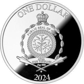 1 доллар 2024 года Сокол Тутанхамона