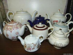 Коллекция советских и китайских фарфоровых чайников - 0539090.jpg