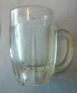 Две простые немецкие стеклянные кружки для пива, копанина - 1605537.jpg